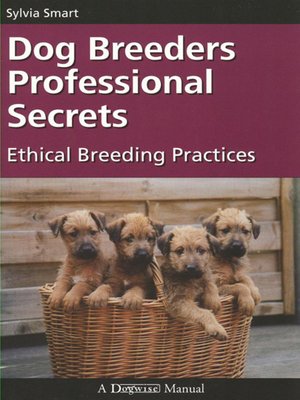 cover image of Dog Breeders Professional Secrets